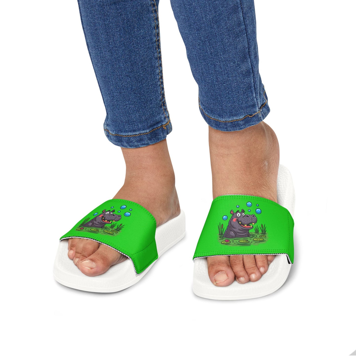 Fun Youth Sandals with Removable Straps, Comfortable Summer Footwear, Kids Outdoor Slip-Ons, Playful Beach Accessories, Perfect for [...]