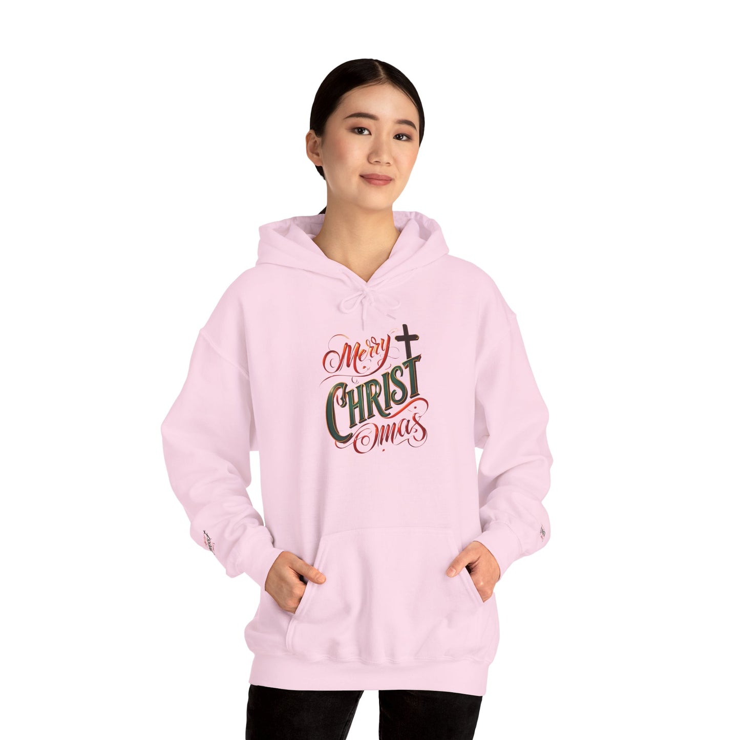Merry Christmas Hoodie, Cozy Unisex Sweatshirt for Holiday Gatherings, Festive Gift Idea for Him/Her, Winter Apparel, Christmas Sweater