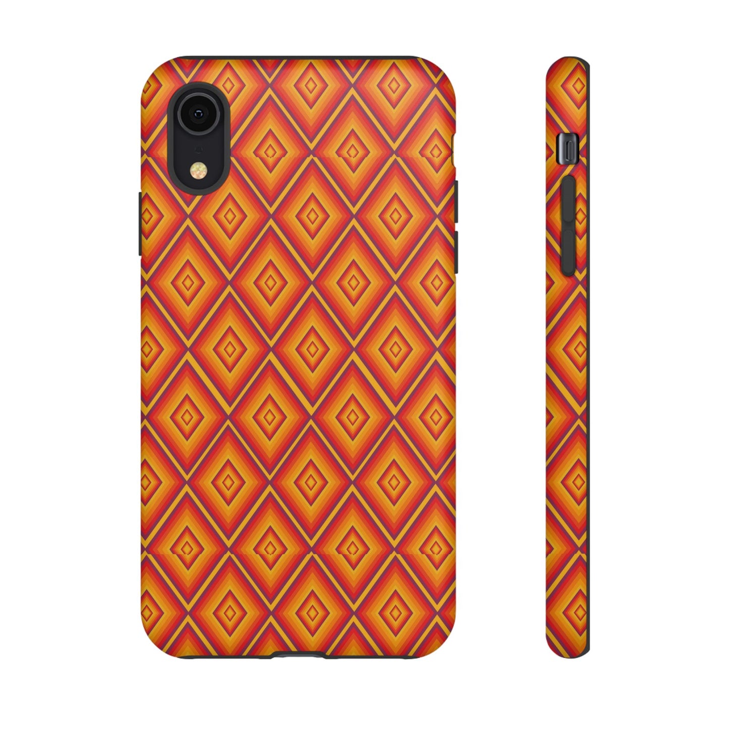 Geometric Phone Case, Tough Cases for Protection, Stylish Smartphone Cover, Vibrant Patterned Phone Accessory, Unique Gift Idea, [...]