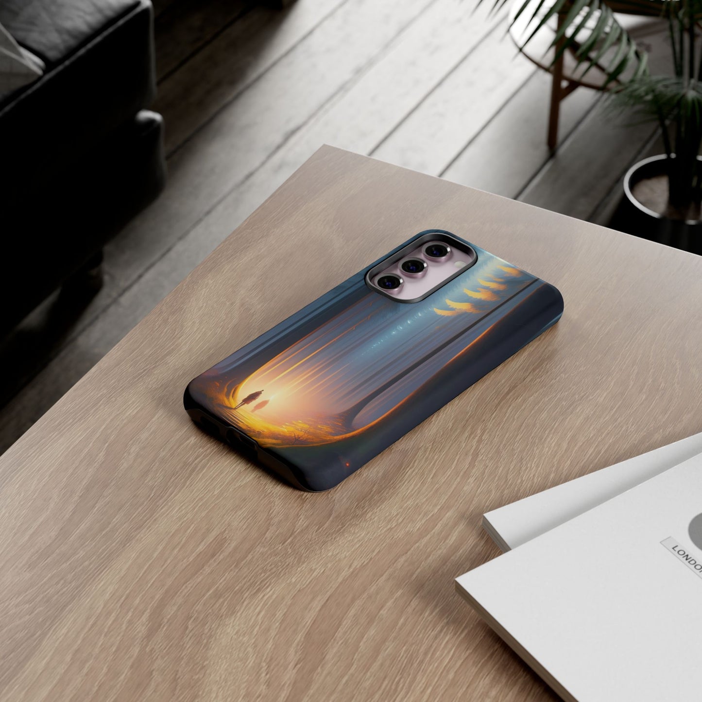 Phone Case — Mystical Forest Nightscape Protective Tough Case