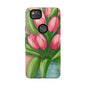 Floral Phone Case with Vibrant Tulips - Tough Cases for Garden Lovers, Spring Gifts, Nature Enthusiasts, Unique Gadget Accessories, [...]