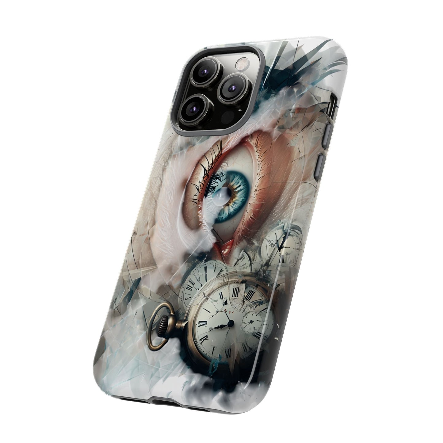 Artistic Eye Phone Case, Unique Smartphone Cover, Whimsical Gift for Art Lovers, Trendy Tech Accessory, Birthday Present, Holiday Gift