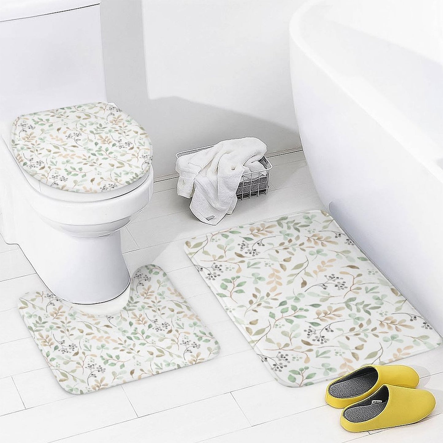 Bathroom 4-Piece Set - Vines