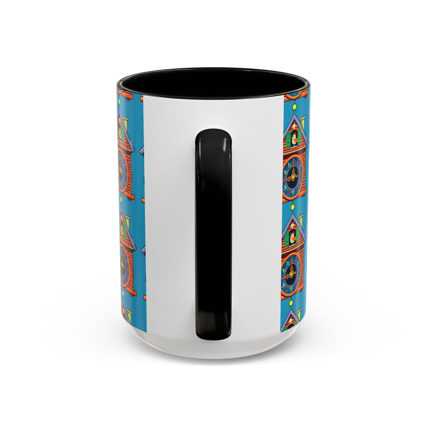 Whimsical Clock House Coffee Mug Unique Gift for Home Decor
