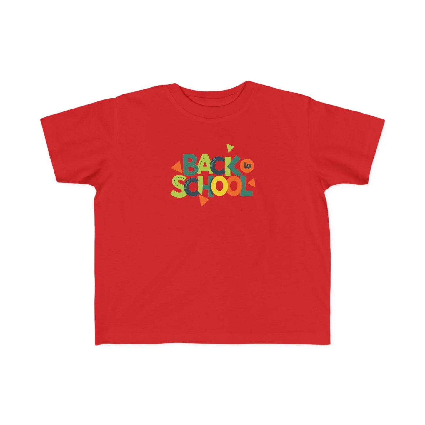 Colorful Toddler Tee - Perfect for Back to School, Kids' Birthday Gift, Playdates, Everyday Wear, Print Your Way