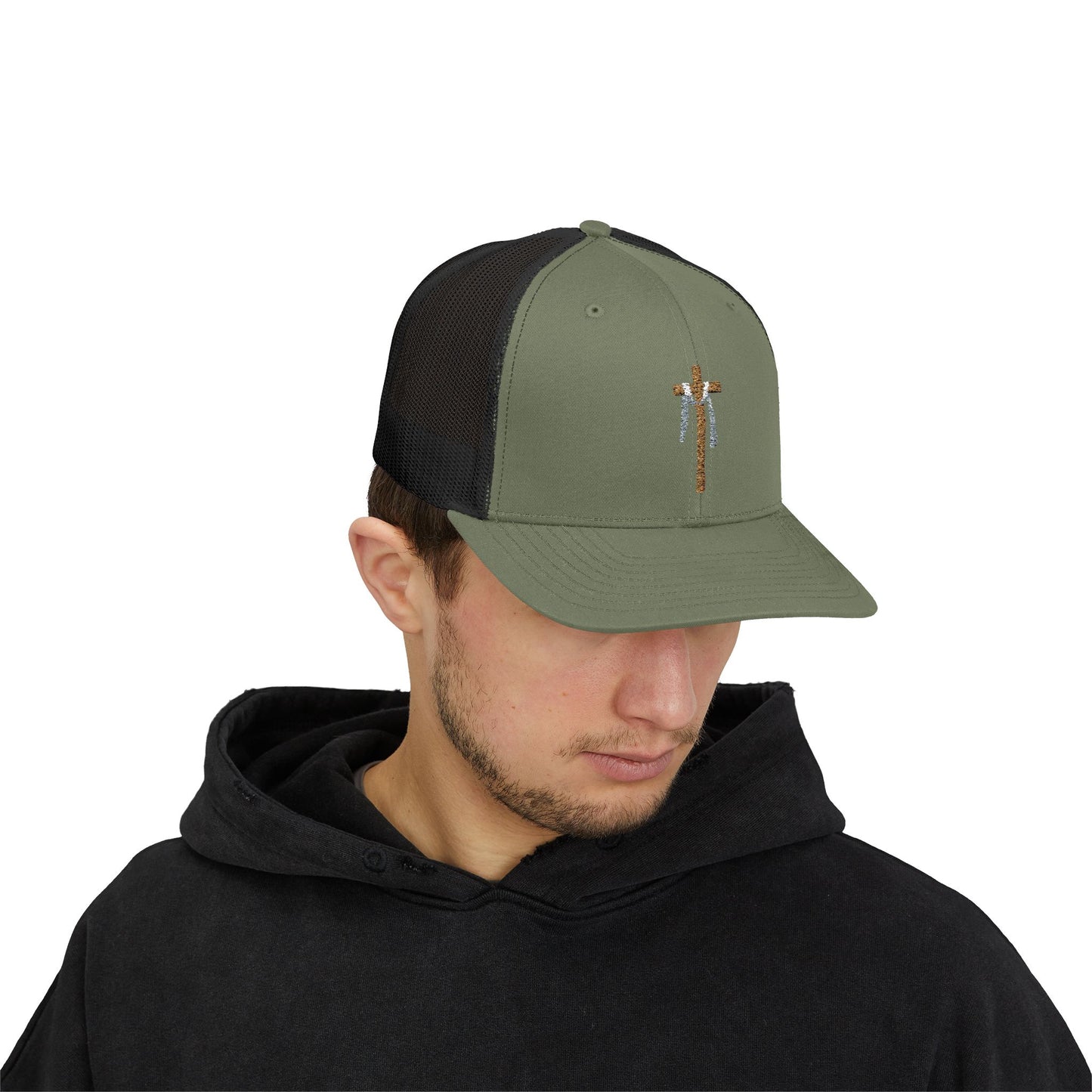 Elegant Faith Snapback Trucker Cap - Faith Hat, Religious Cap, Inspirational Gift, Christian Apparel, Trendy Headwear