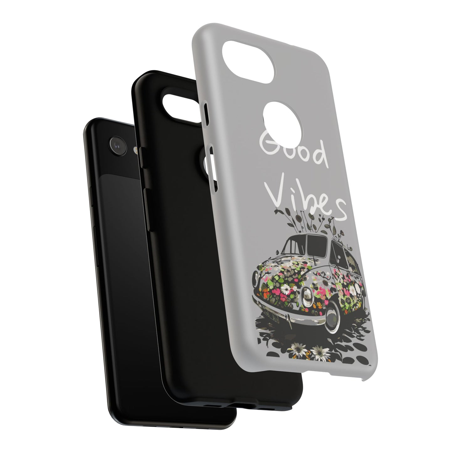 Floral Phone Case | Good Vibes, Phone Accessories, Gift for Her, Trendy Tech, Summer Vibes, Birthday Gift