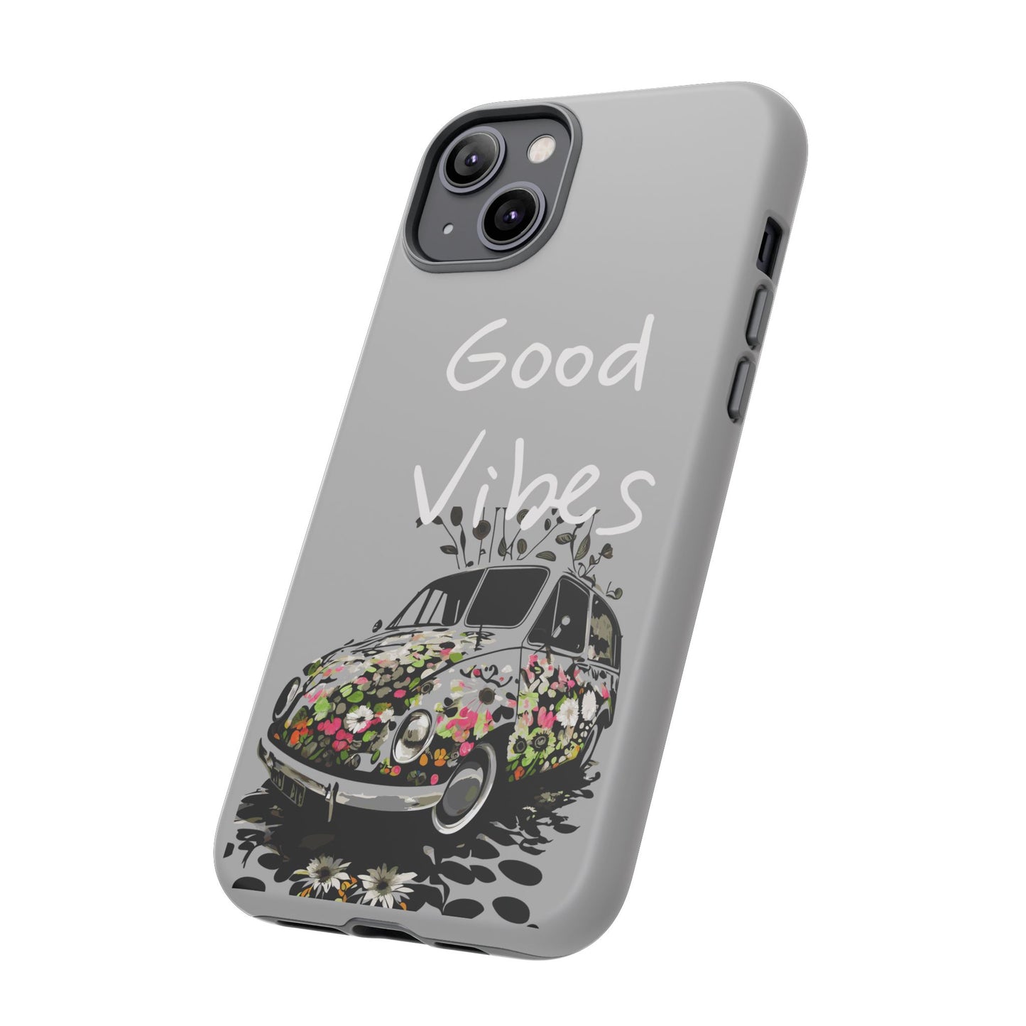 Floral Phone Case | Good Vibes, Phone Accessories, Gift for Her, Trendy Tech, Summer Vibes, Birthday Gift