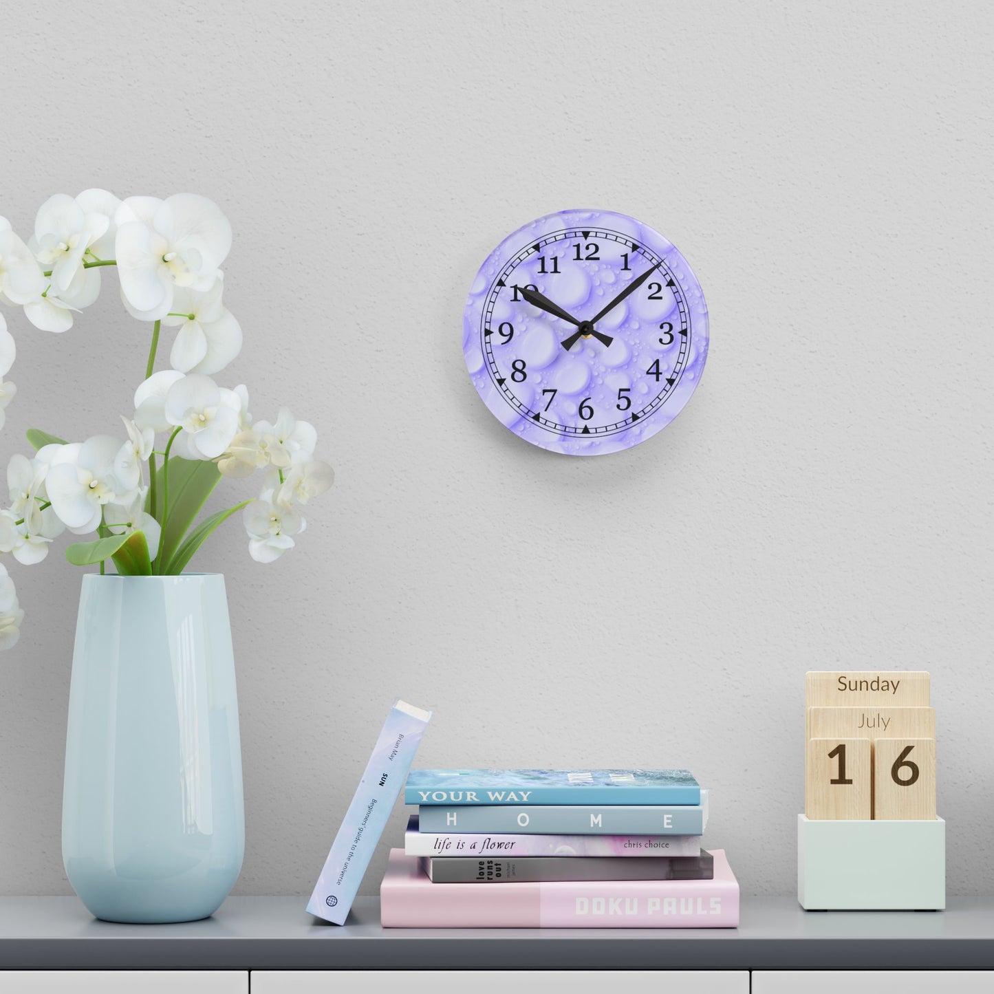 Elegant Acrylic Wall Clock with Water Droplet Design, Modern Home Decor, Timeless Gift for Any Occasion, Stylish Wall Art, Perfect for [...]