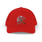 Rose Embellished Snapback Trucker Cap, Casual Hat for Outdoor Events, Gift for Flower Lovers, Stylish Fashion Accessory, Holiday Cap