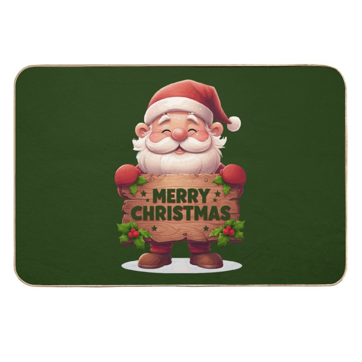 Flannel Non-slip Floor Mat-16"x24"/40x60cm