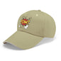 "POW" Baseball Cap for Men Women Curved Visor Sandwich