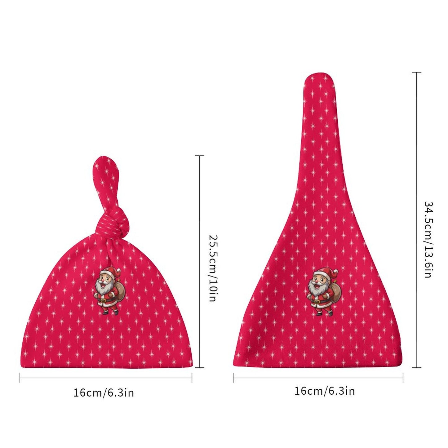 Top Knot Hat for Baby (A Set of 2)