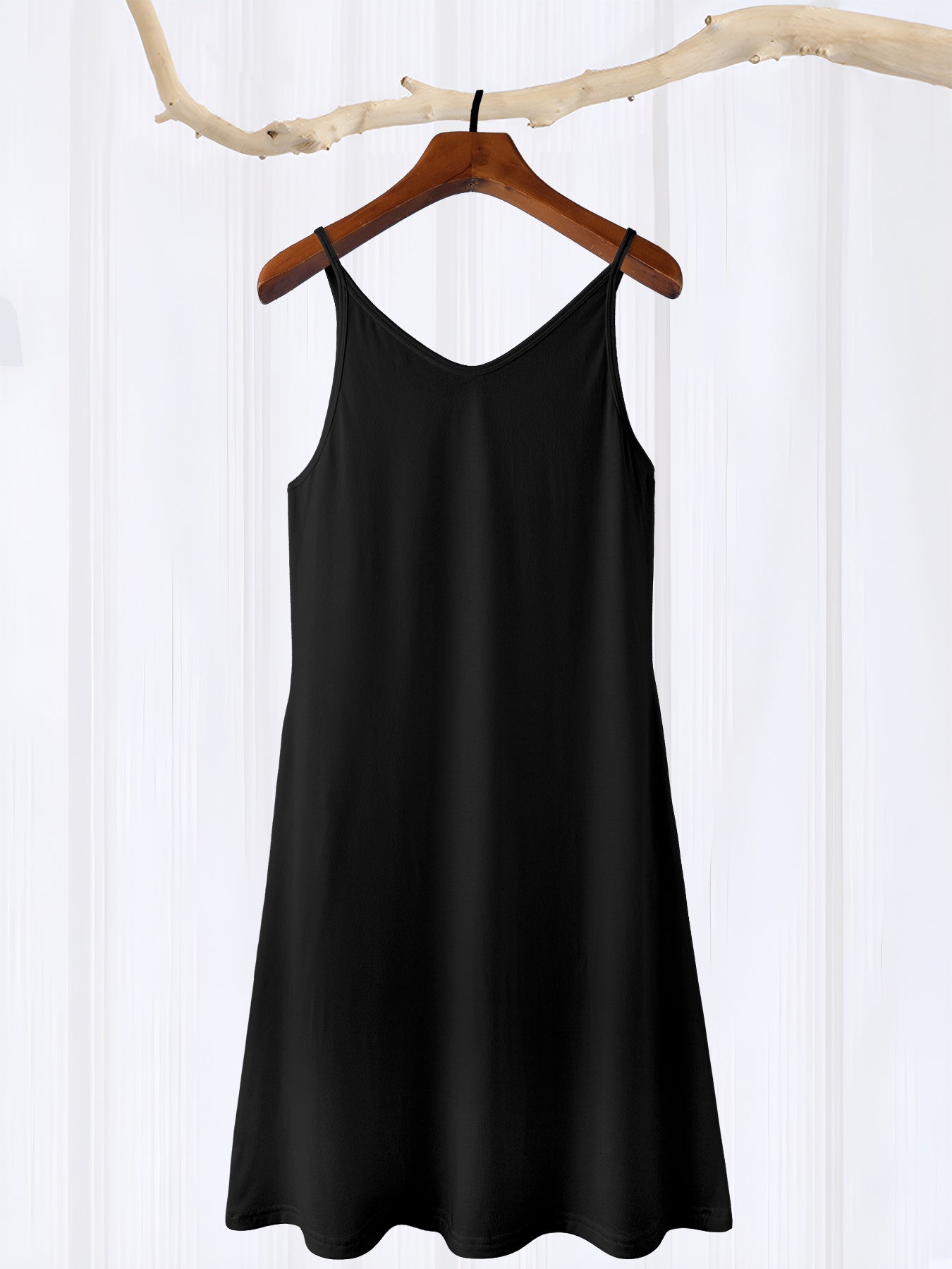 Sleeveless U-Neck Cami Dress for Women