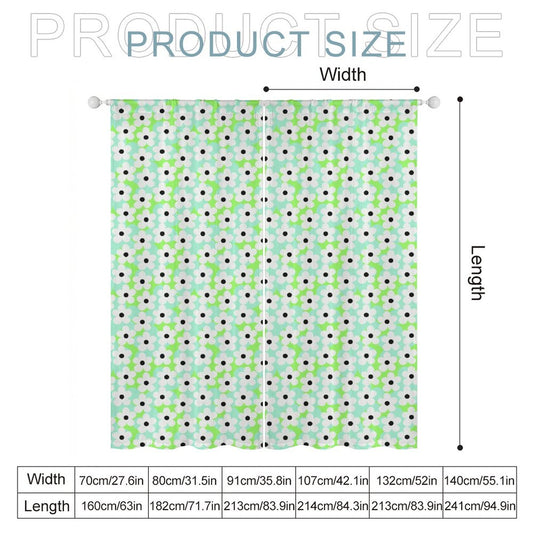 Sheer Curtain Daisy
