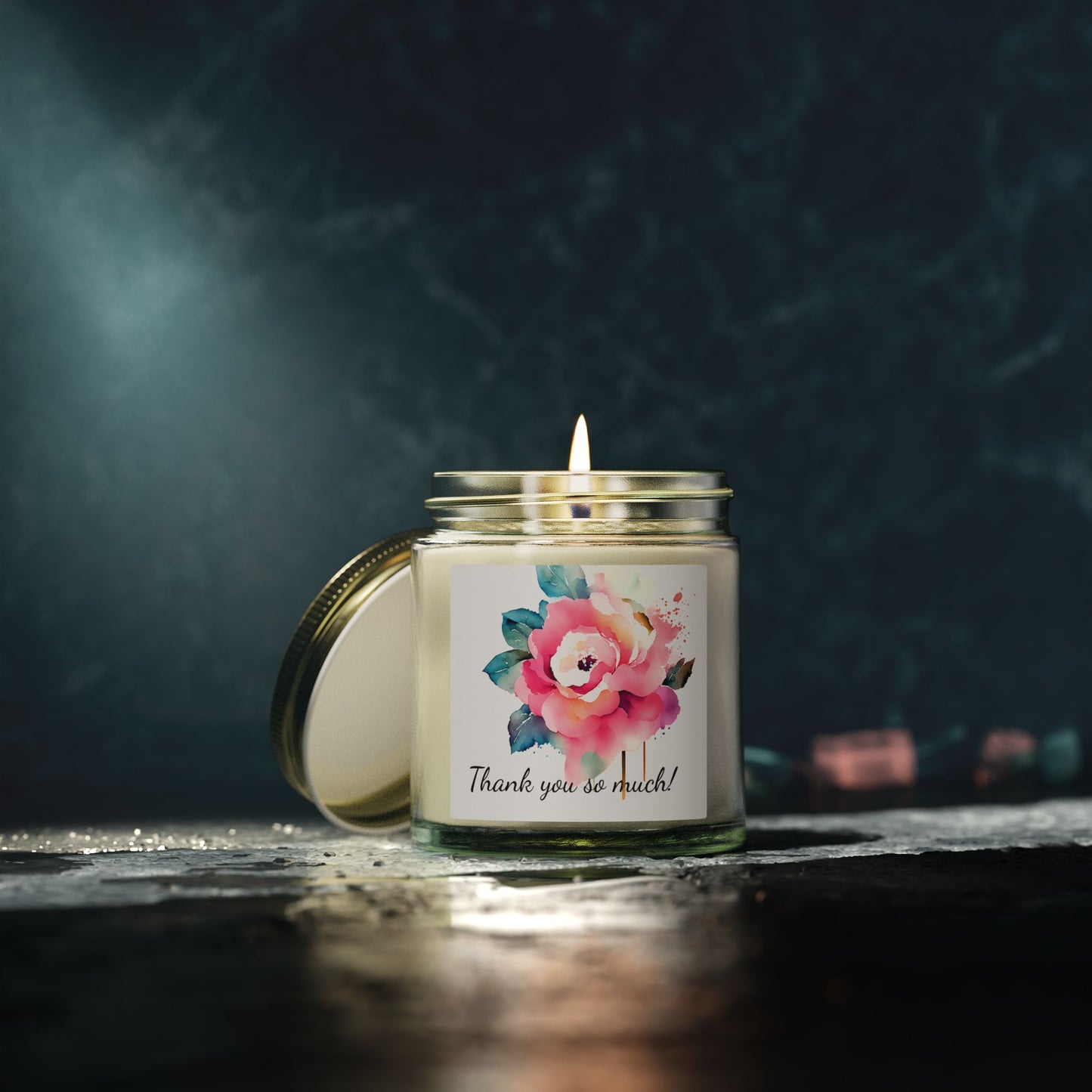 Floral Scented Candles - Thank you so much