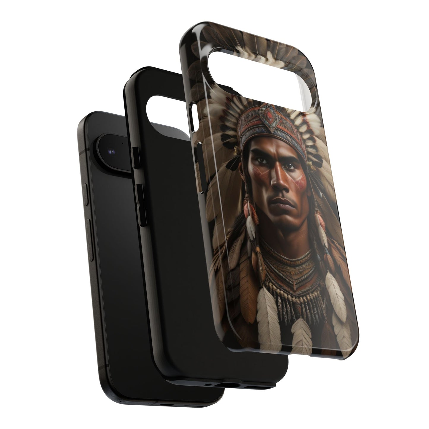 Native American Art Phone Case, Strong Culture Design, Unique Gift for Him or Her, Tough Cases, Customizable Protector, Tribal Style