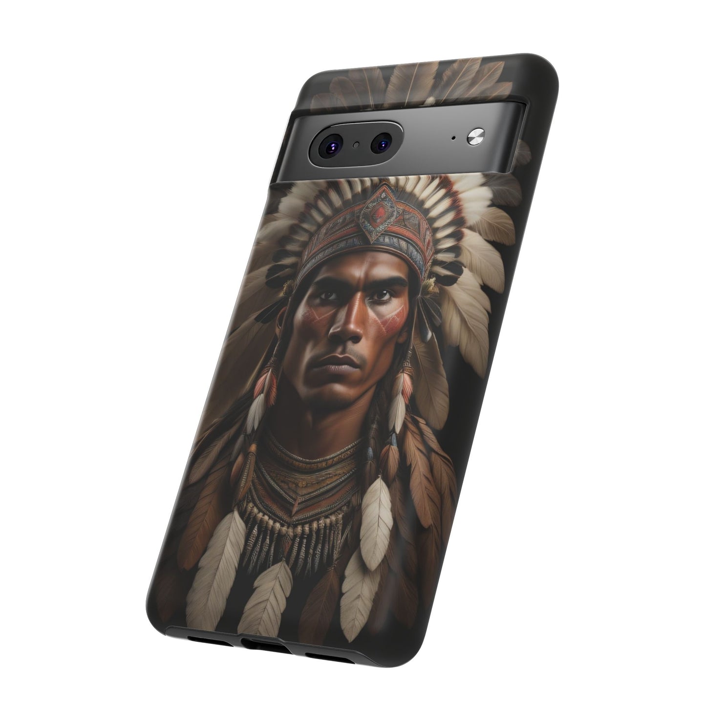 Native American Art Phone Case, Strong Culture Design, Unique Gift for Him or Her, Tough Cases, Customizable Protector, Tribal Style