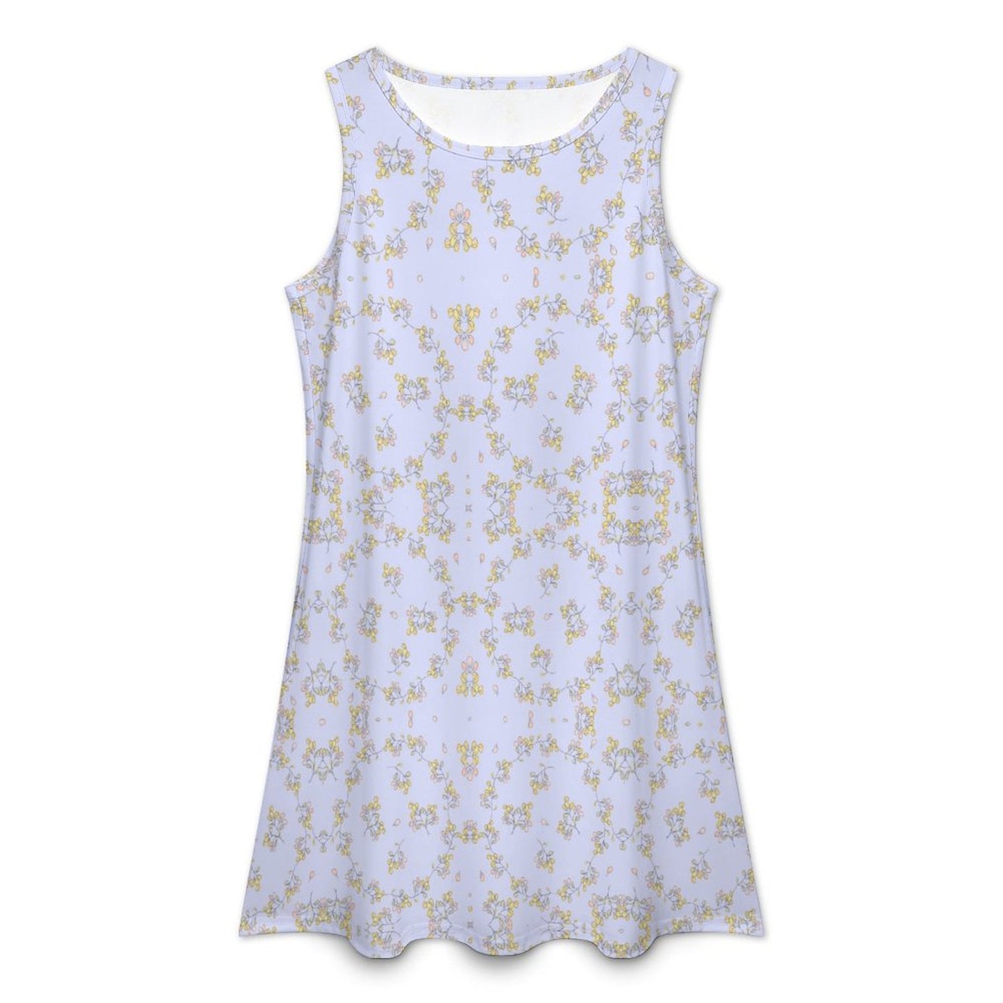 180gsm Sleeveless Dress for Women(All-Over Printing)