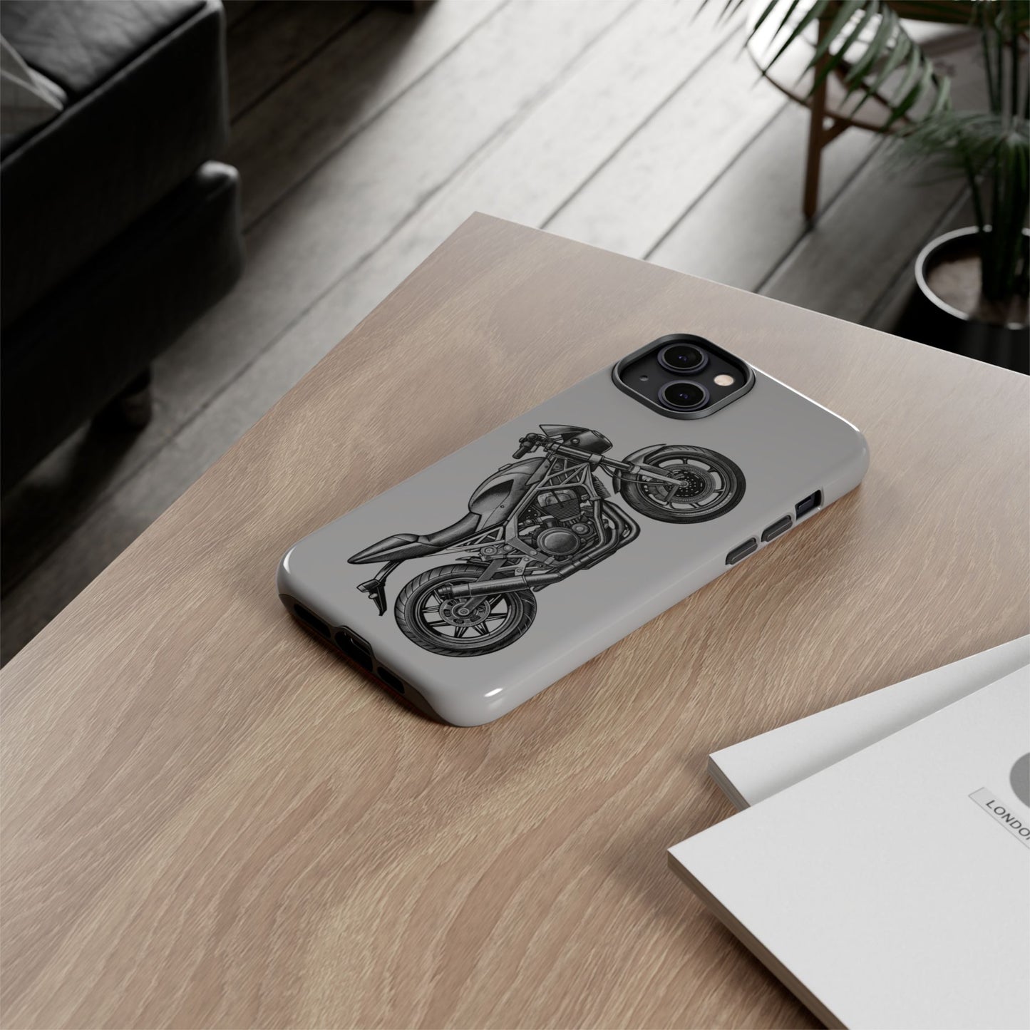 Motorcycle Phone Case - Tough Cases - Biker Gift, Motorcycle Lover, Custom Phone Cover, Unique Biker Accessory