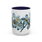 Floral Accent Coffee Mug