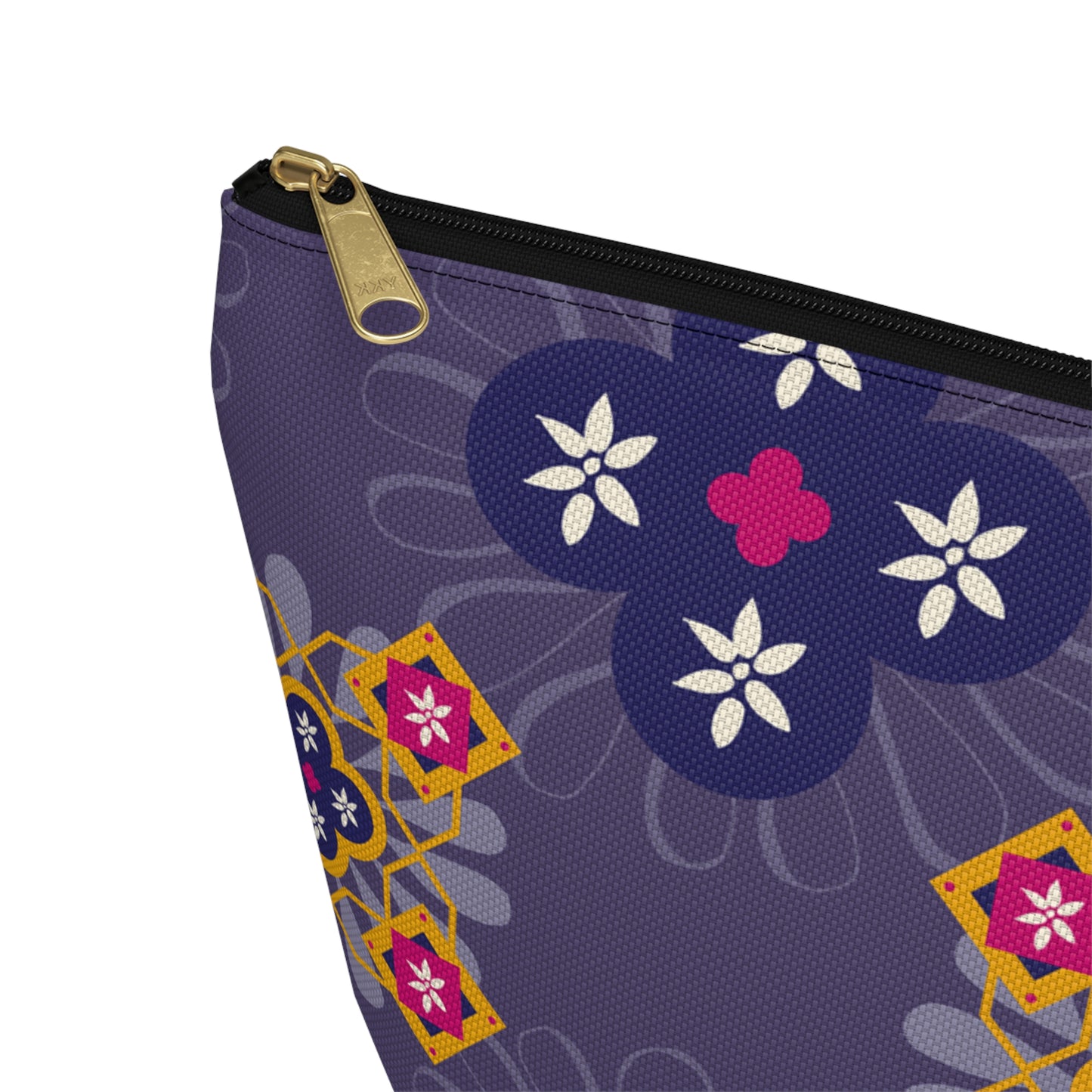 Vibrant Floral Accessory Pouch, Makeup Bag, Travel Organizer, Cute Storage, Gift for Her