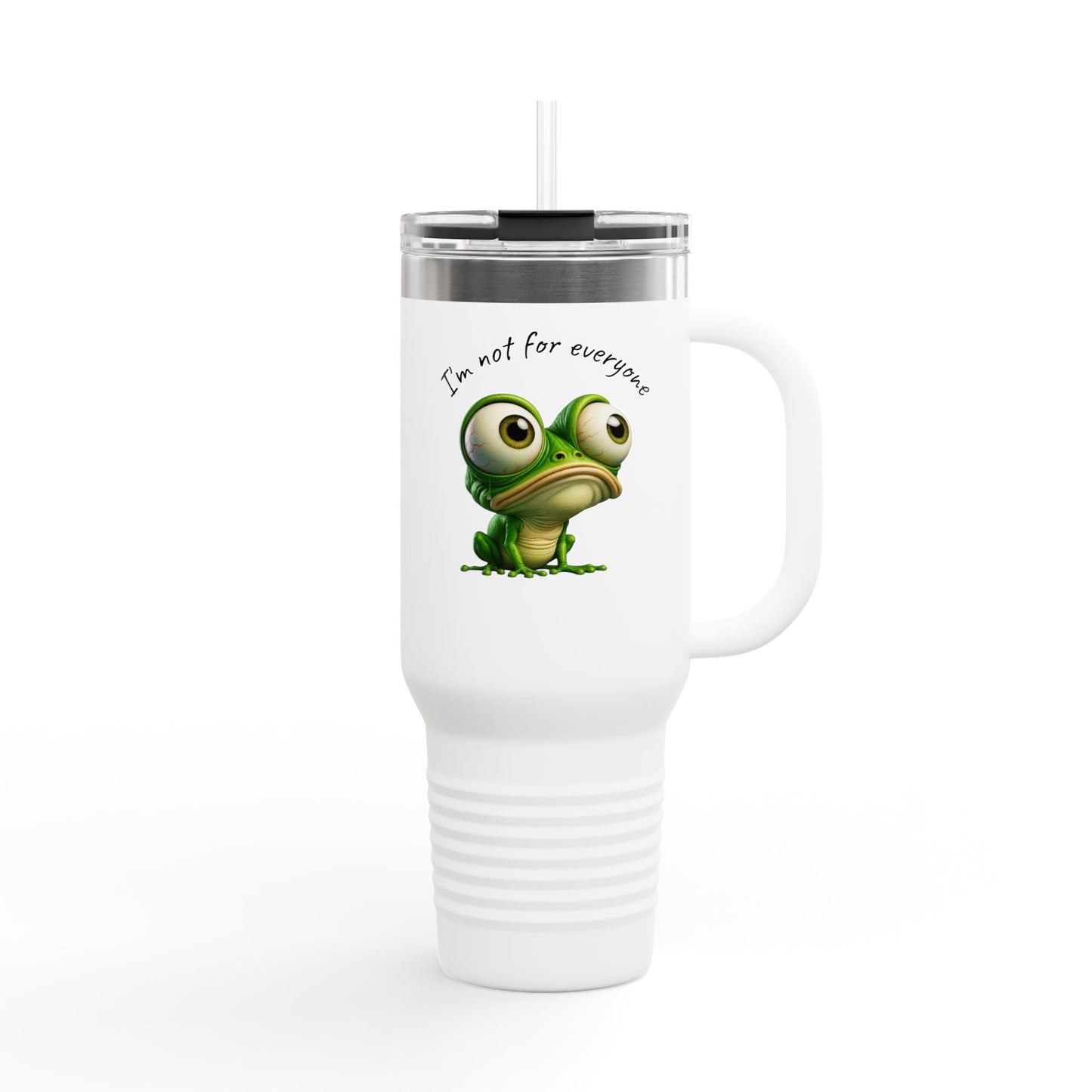Funny Insulated Travel Mug, 40oz | Perfect for Coffee Lovers, Unique Gift for Frog Lovers, Humor Mug for Birthdays, Get-Togethers, and [...]