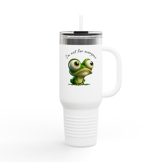 Funny Insulated Travel Mug, 40oz | Perfect for Coffee Lovers, Unique Gift for Frog Lovers, Humor Mug for Birthdays, Get-Togethers, and [...]
