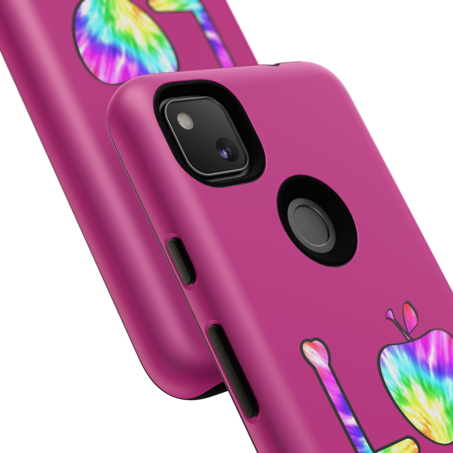 Colorful Love Phone Case, Tough Cases for iPhone, Cute Phone Accessory, Gift for Her, Summer Vibe Phone Cover