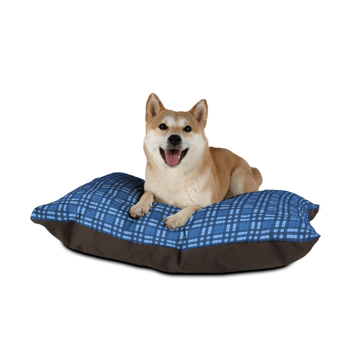 Cozy Plaid Pet Bed for Dogs and Cats, Stylish Dog Bed, Soft Pet Cushion, Perfect for Indoor Use, Checkered Dog Sofa
