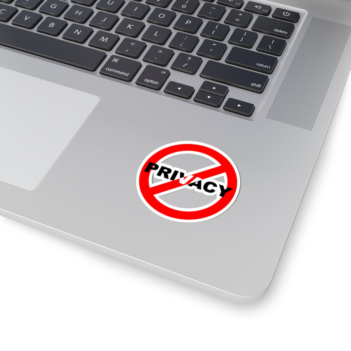 Anti-Privacy Kiss-Cut Stickers for Laptop & Decor