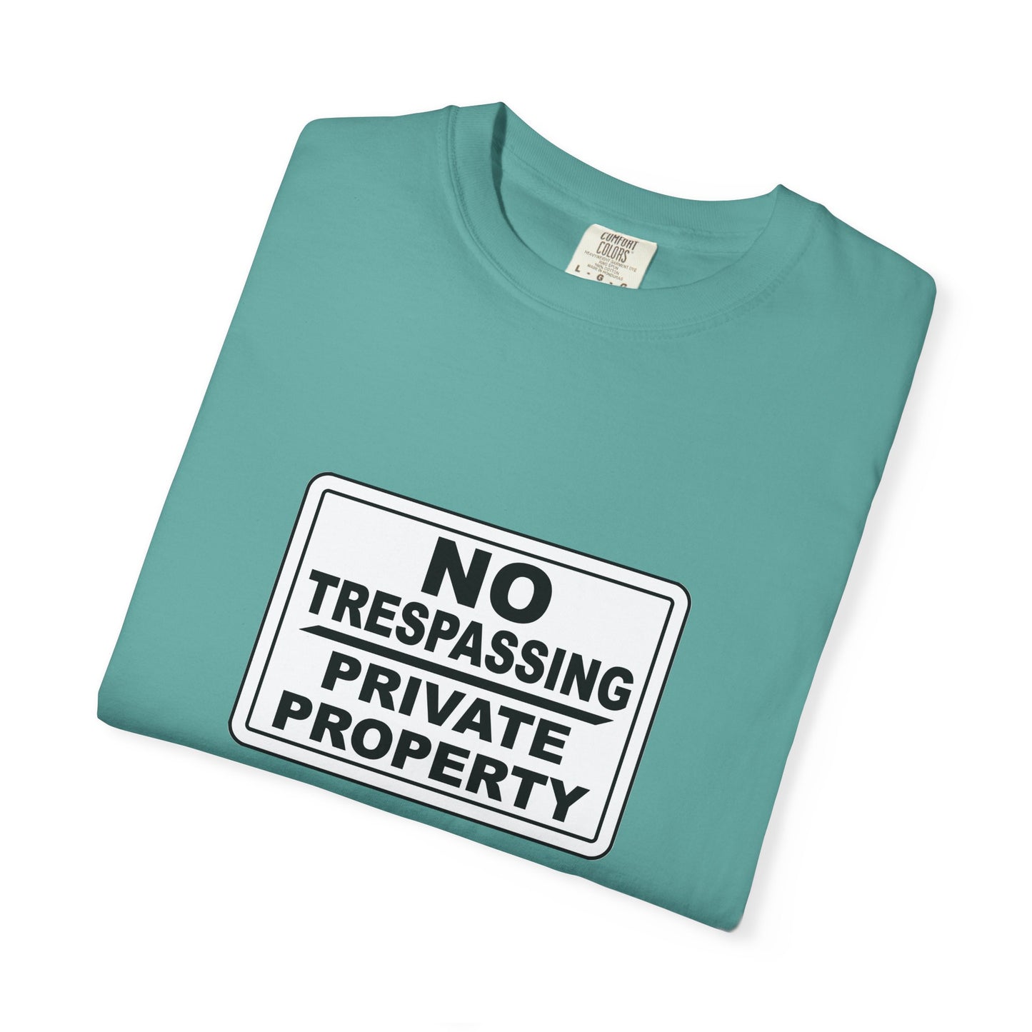 Unisex Garment-Dyed T-Shirt with Bold 'No Trespassing' Design | Casual Wear, Gift for Outdoors Lovers, Funny Shirt, Statement Tee, [...]