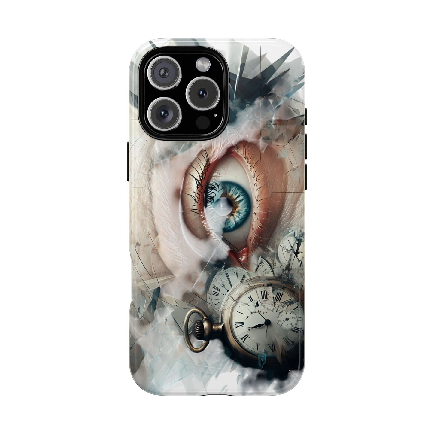 Artistic Eye Phone Case, Unique Smartphone Cover, Whimsical Gift for Art Lovers, Trendy Tech Accessory, Birthday Present, Holiday Gift
