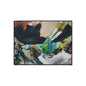 Abstract Color Splash Heavy Duty Floor Mat — Durable Artistic Entrance Rug