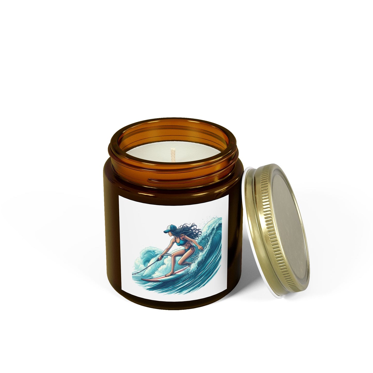 Scented Candles, Coconut Apricot Wax (4oz, 9oz)