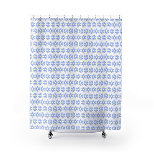 Charming Floral Shower Curtain | Bathroom Decor, Flower Pattern, Home Accessories, Spring Vibes, Unique Gift Ideas