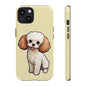 Cute Dog Phone Case, Pet Lover Gift, Custom Phone Cover, Cartoon Dog Case, Durable Phone Accessory