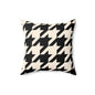 Chic Houndstooth Pillow, Modern Decor Cushion, Stylish Throw Pillow, Home Accent, Trendy Gift Idea, Living Room Decor