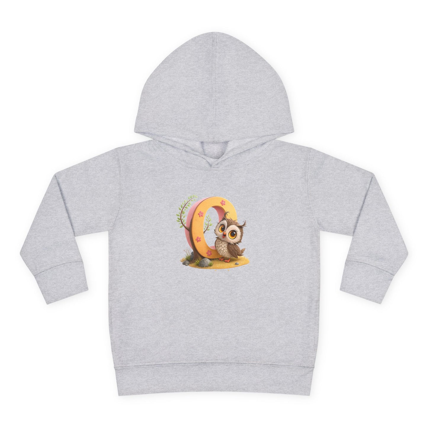 Adorable Toddler Owl Pullover Fleece Hoodie, Cute Kids Hoodie, Owl Design, Cozy Toddler Apparel, Perfect for Gifts and Playtime