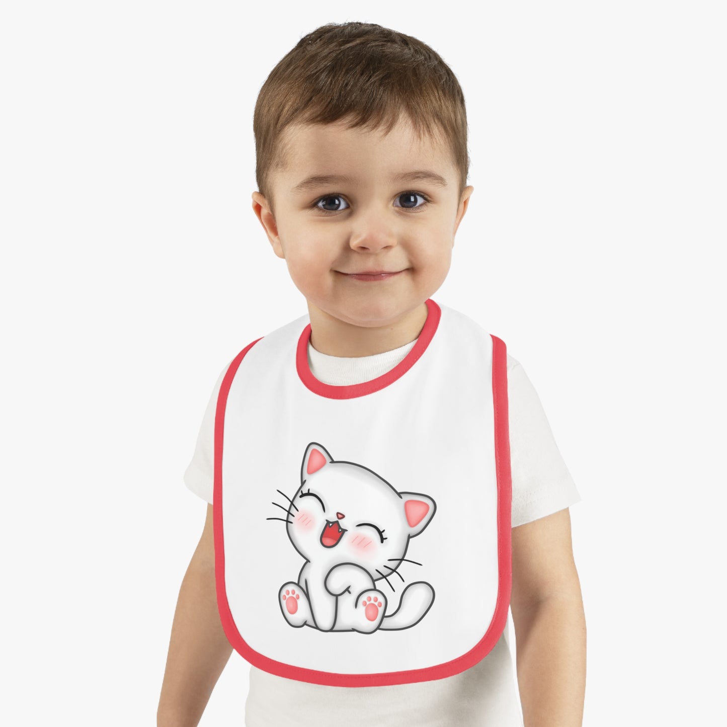 Cute Cat Baby Bib, Adorable Baby Accessories, Cat Lover Gift, Toddler Feeding Essential, Baby Shower Present, Fun Mealtime Gear