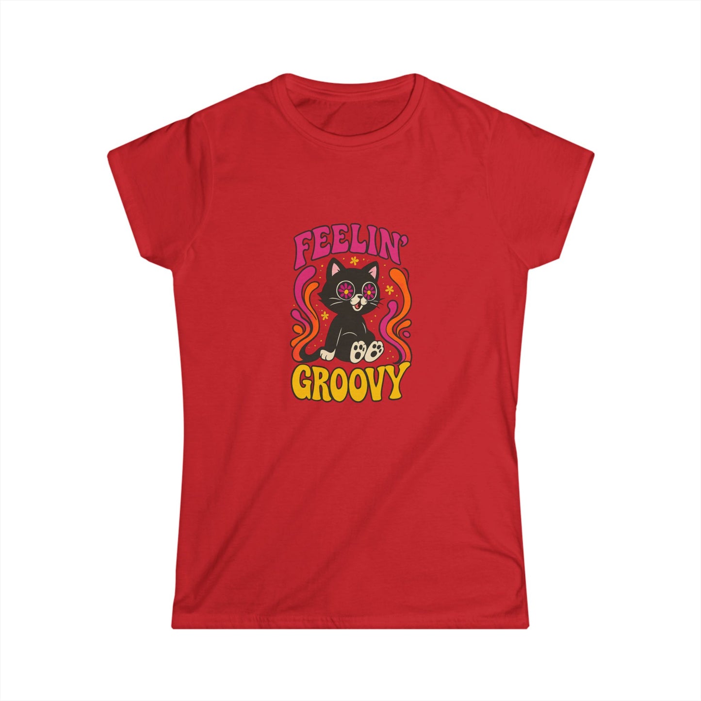 Women's Softstyle Tee - Feeling Groovy