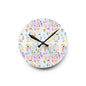 Colorful Abstract Acrylic Wall Clock, Modern Home Décor, Unique Gift, Vibrant Wall Art, Playful Timepiece, Artistic Clock