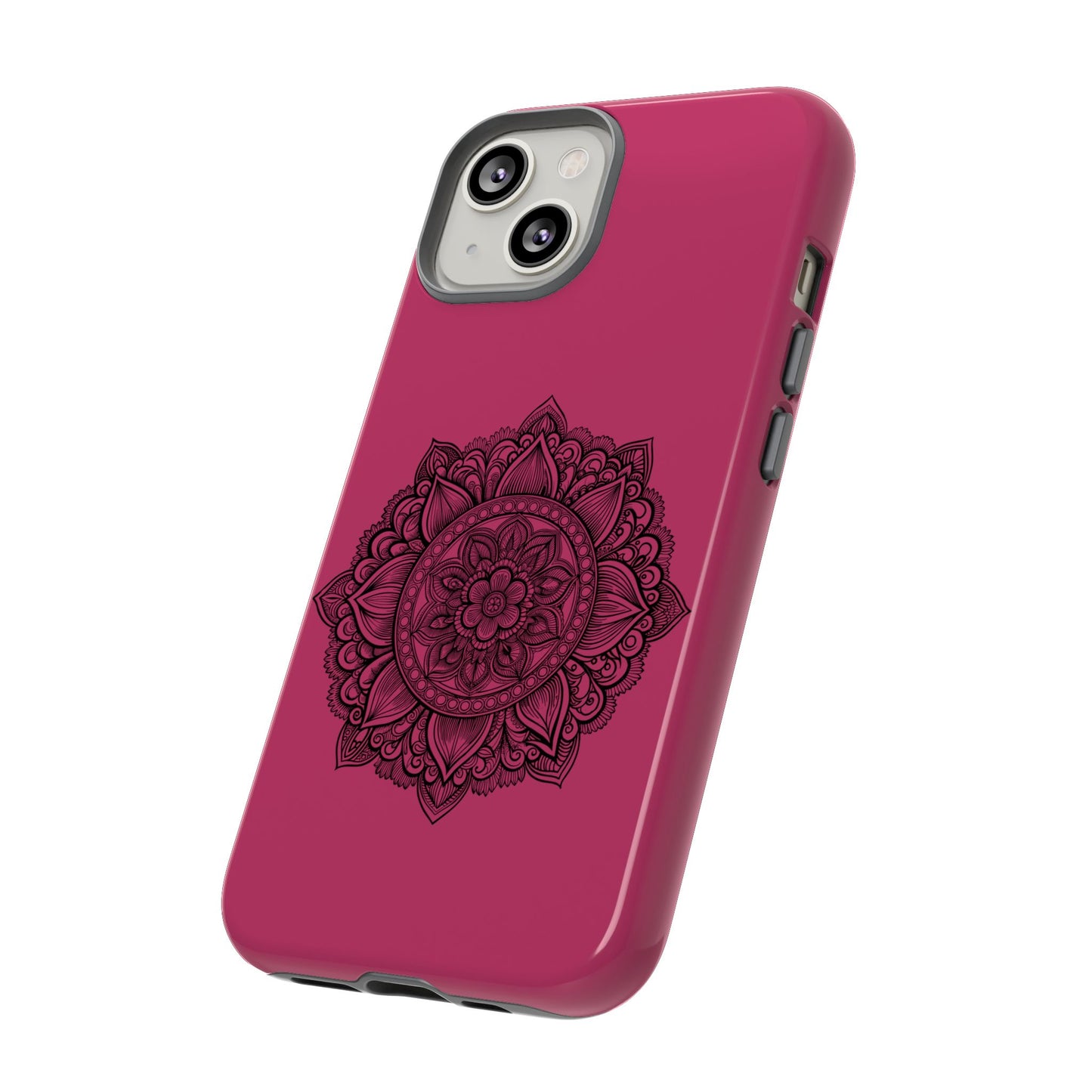 Vibrant Mandala Phone Case, Artistic Protection Cover, Gift for Her, Trendy Accessories, Birthday or Holiday Present