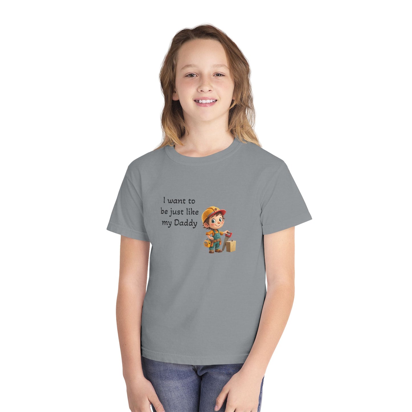 Youth Tee - 'I Want to Be Just Like My Daddy'