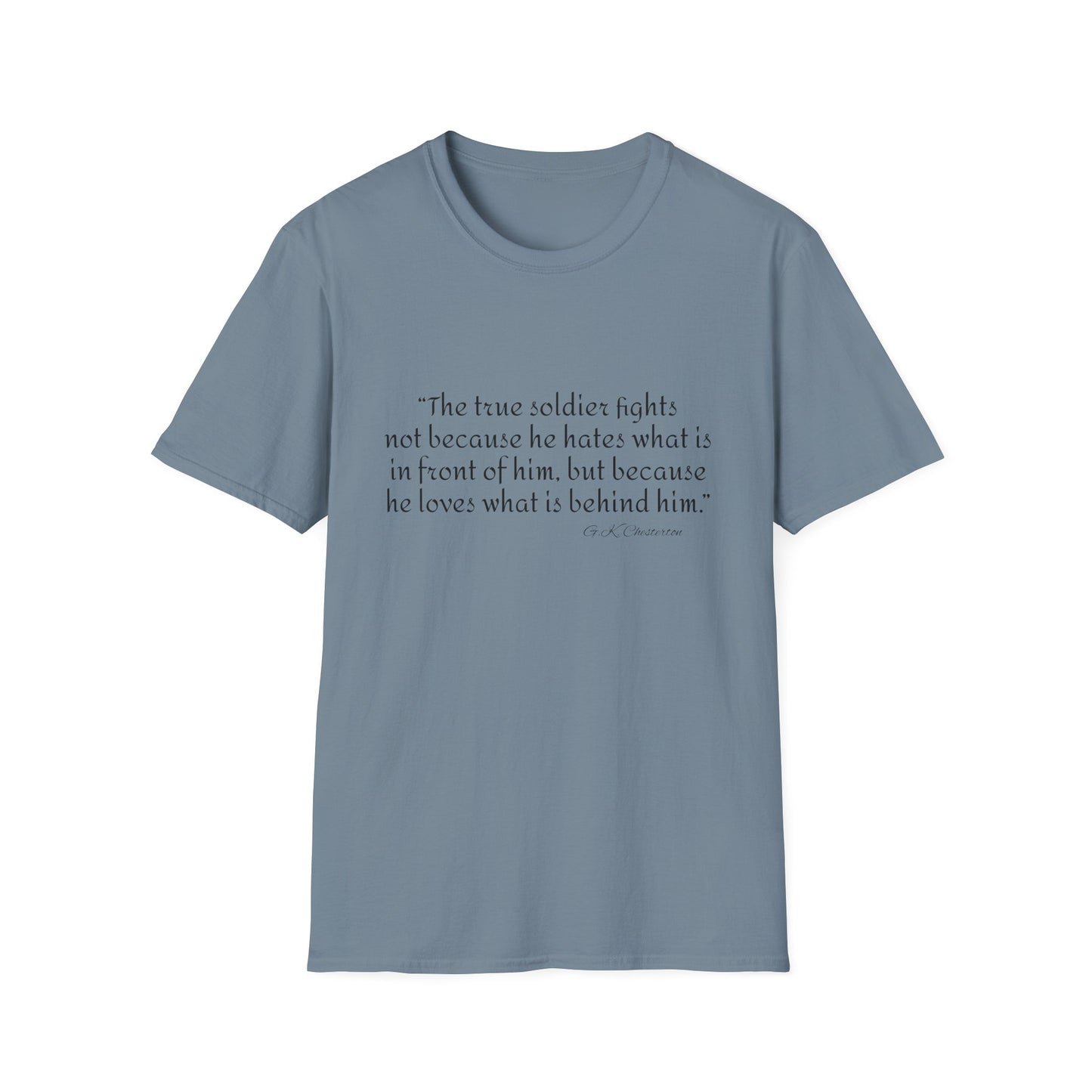 Inspirational Unisex T-Shirt, Gift for Soldiers