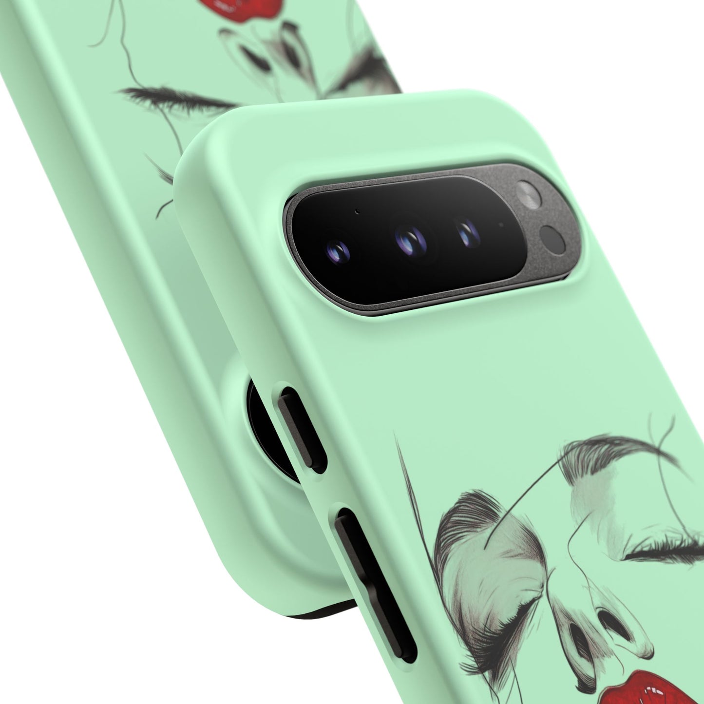Stylish Phone Case, Artistic Phone Cover, Trendy Tech Accessory, Unique Cell Phone Protector, Gift for Her, Modern Aesthetic