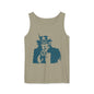 Unisex Garment-Dyed Tank Top with Patriotic Uncle Sam Design | Casual Summer Wear, Holiday BBQ, Independence Day, Gift Idea, Men's and [...]