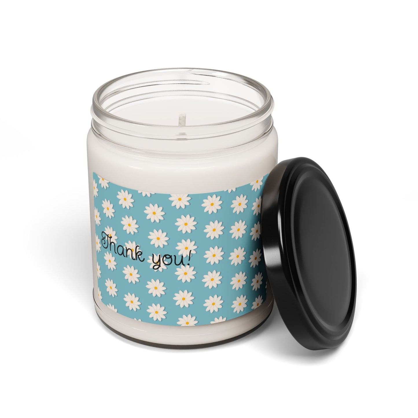 Thank You Daisy Scented Candle — 9oz Soy Jar (Thank You)