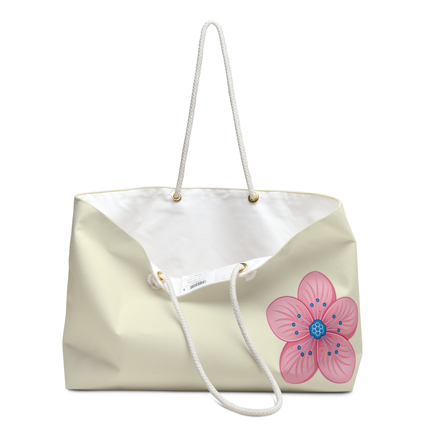 Floral Weekender Bag for Travel, Beach Tote, Summer Adventure, Weekend Getaways, Floral Beach Bag