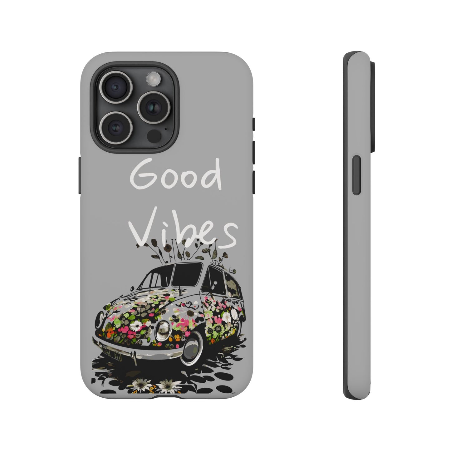 Floral Phone Case | Good Vibes, Phone Accessories, Gift for Her, Trendy Tech, Summer Vibes, Birthday Gift